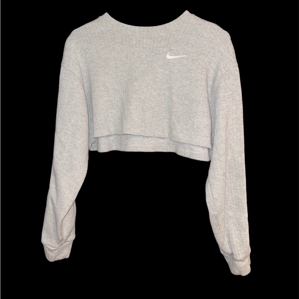 Womans Nike crop sweatshirt
